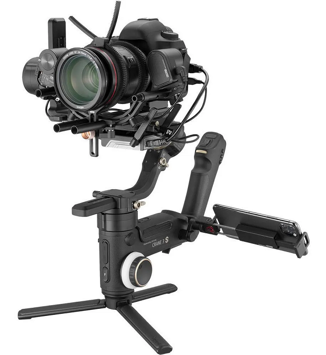 Estabilizador Zhiyun Crane 3s Gimbal Para Câmeras DSLR e Mirrorless - Imagem 2